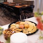 cheeseball platter at our mimosa brunch in Sylvania