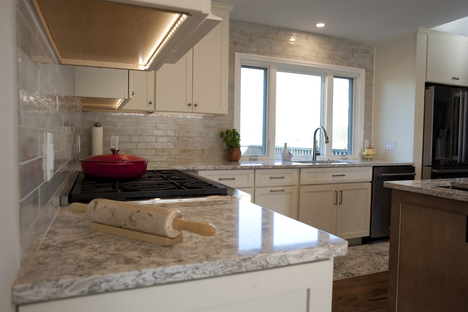 Granite countertops installed by a home remodeler in Perrysburg